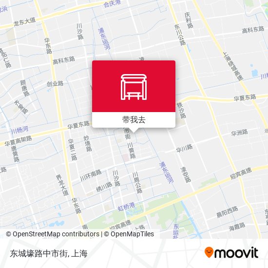 东城壕路中市街地图