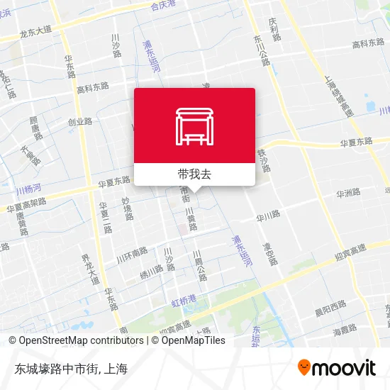 东城壕路中市街地图