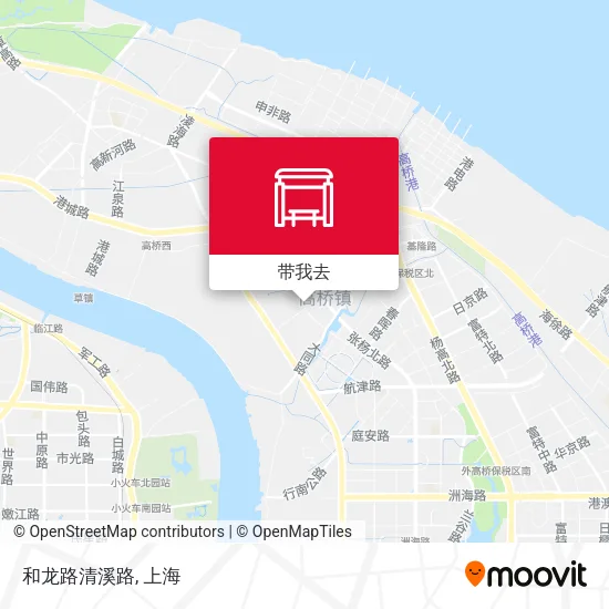 和龙路清溪路地图