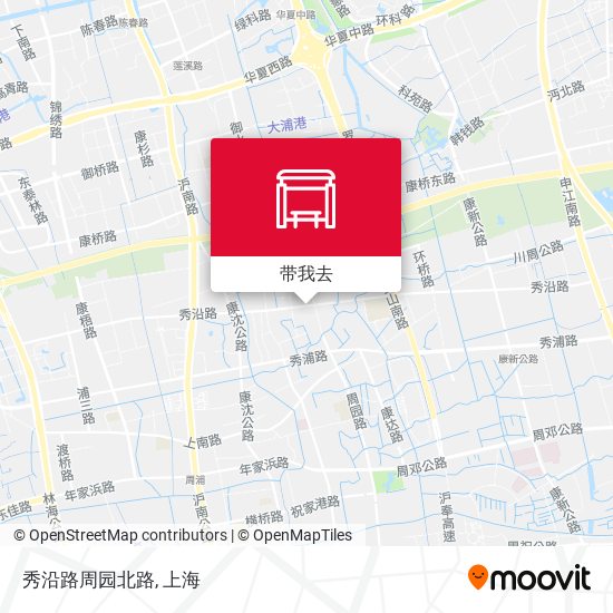 秀沿路周园北路地图