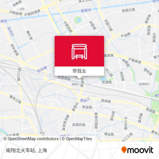 南翔北火车站地图