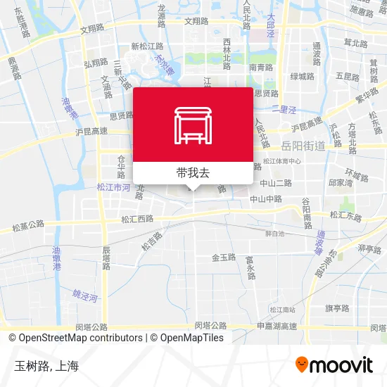 玉树路地图