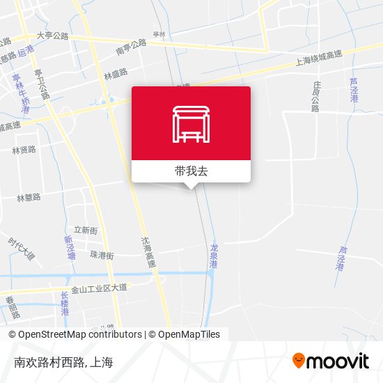 南欢路村西路地图