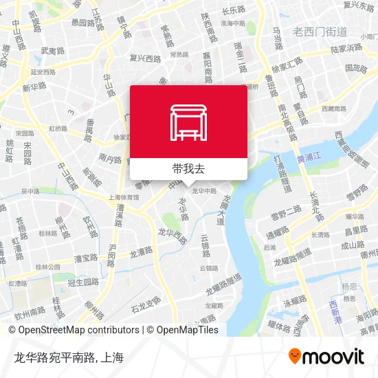 龙华路宛平南路地图