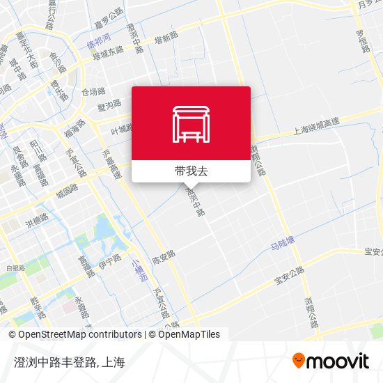 澄浏中路丰登路地图