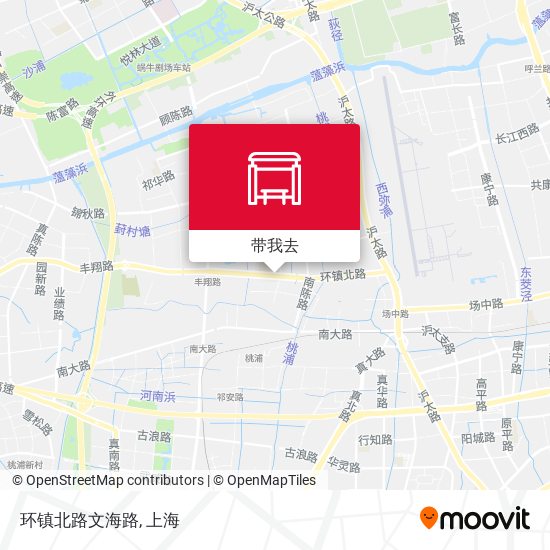 环镇北路文海路地图
