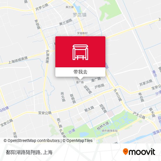鄱阳湖路陆翔路地图