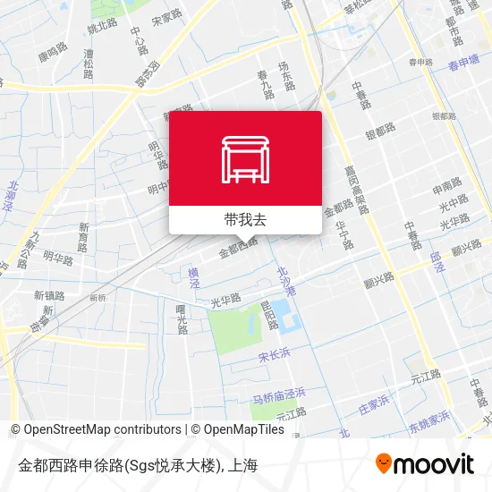 金都西路申徐路(Sgs悦承大楼)地图