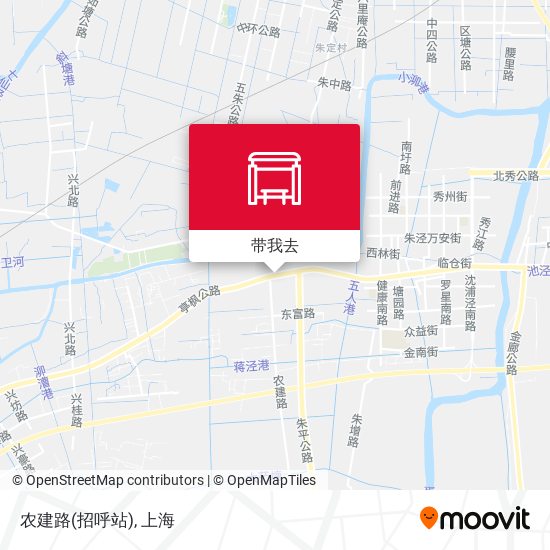 农建路(招呼站)地图