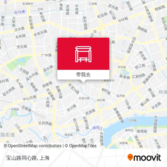 宝山路同心路地图
