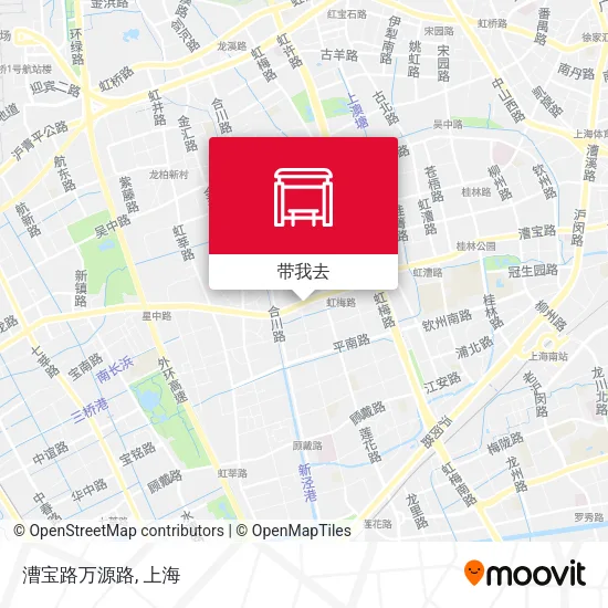 漕宝路万源路地图