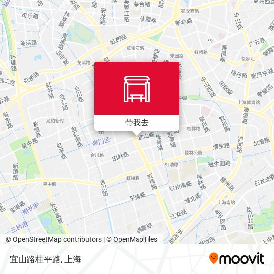 宜山路桂平路地图