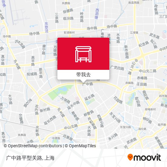 广中路平型关路地图