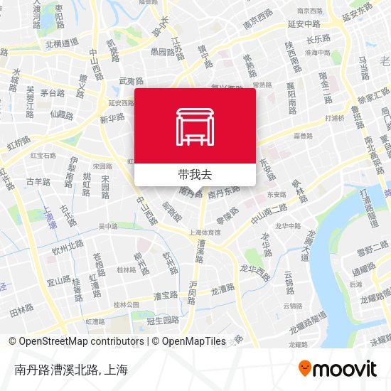 南丹路漕溪北路地图