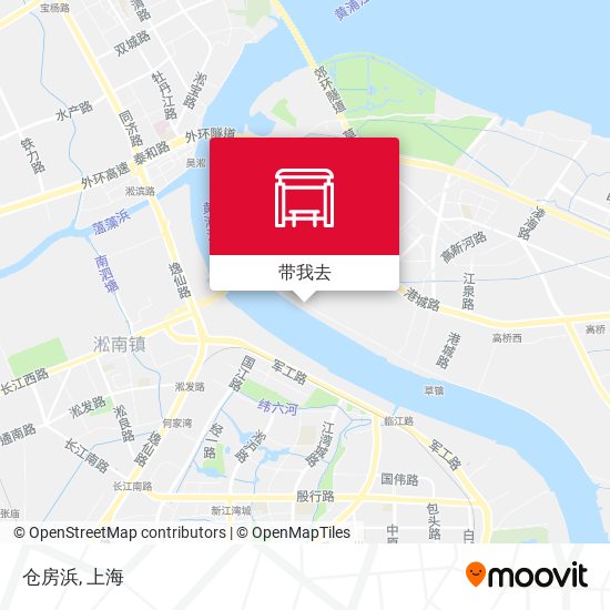 仓房浜地图