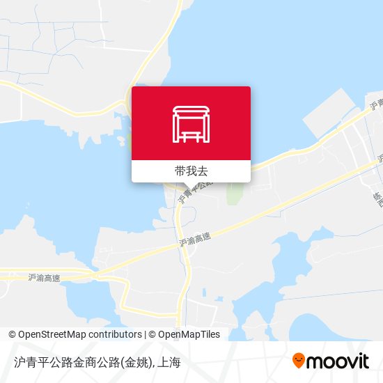 沪青平公路金商公路(金姚)地图