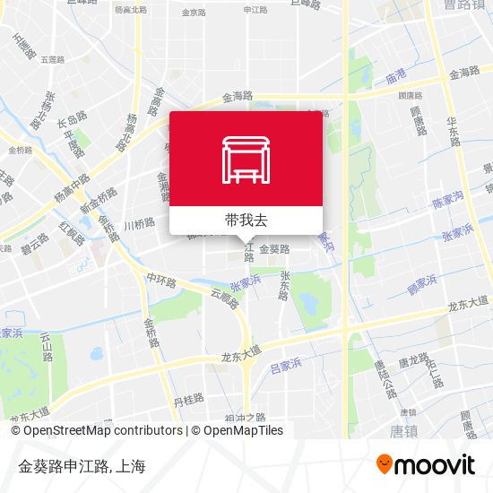 金葵路申江路地图