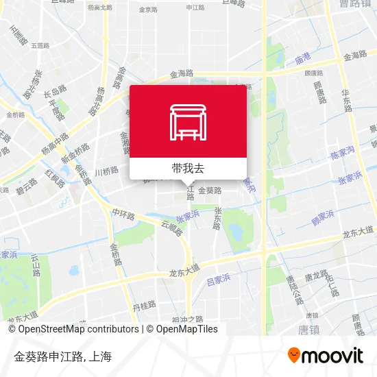 金葵路申江路地图