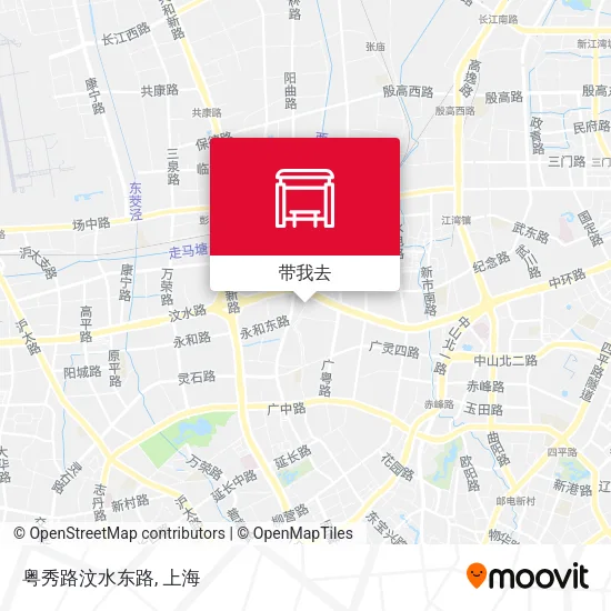 粤秀路汶水东路地图