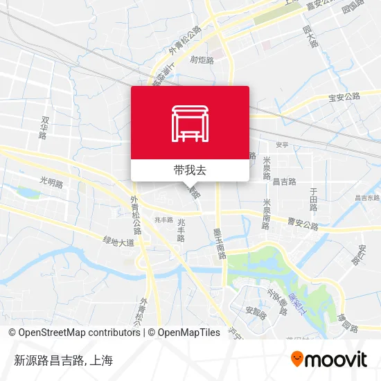 新源路昌吉路地图