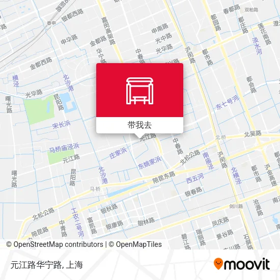 元江路华宁路地图