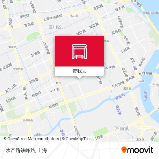 水产路铁峰路地图