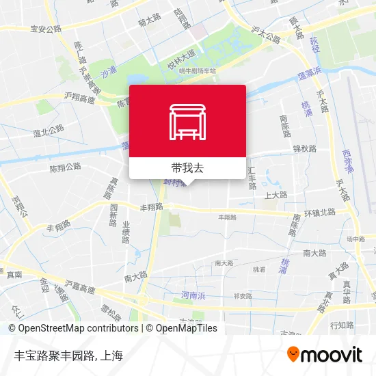 丰宝路聚丰园路地图