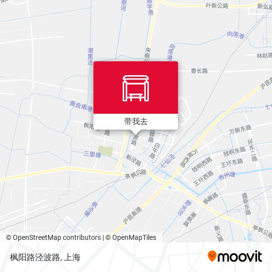枫阳路泾波路地图