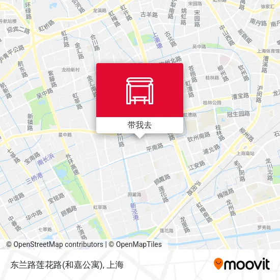 东兰路莲花路(和嘉公寓)地图