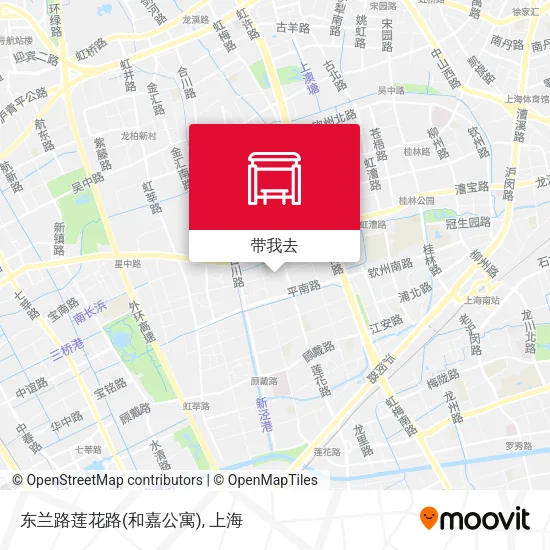 东兰路莲花路(和嘉公寓)地图