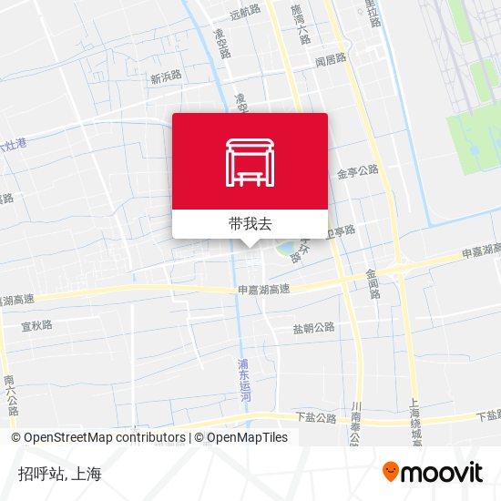 招呼站地图