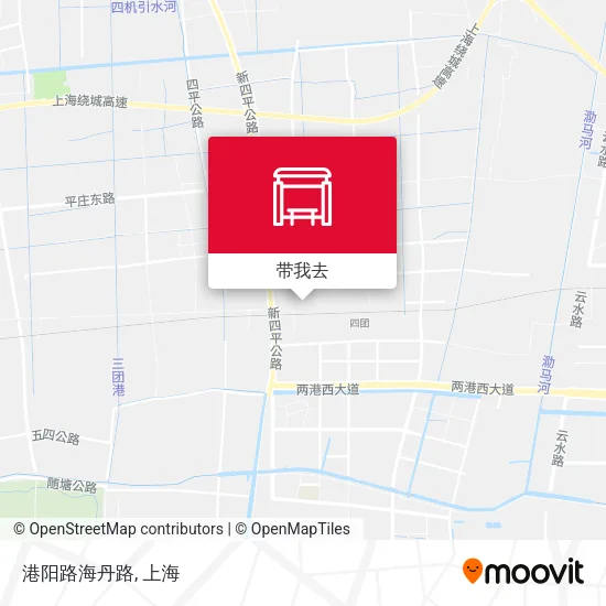 港阳路海丹路地图