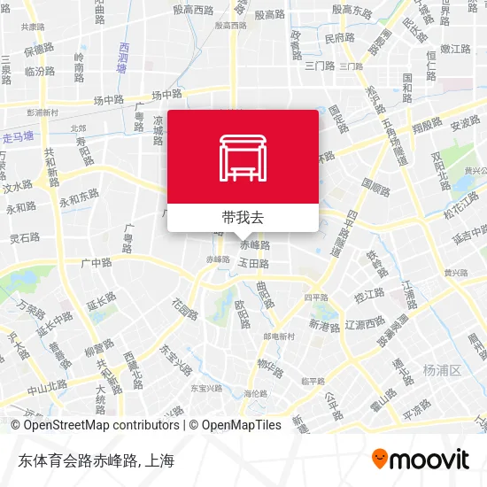 东体育会路赤峰路地图
