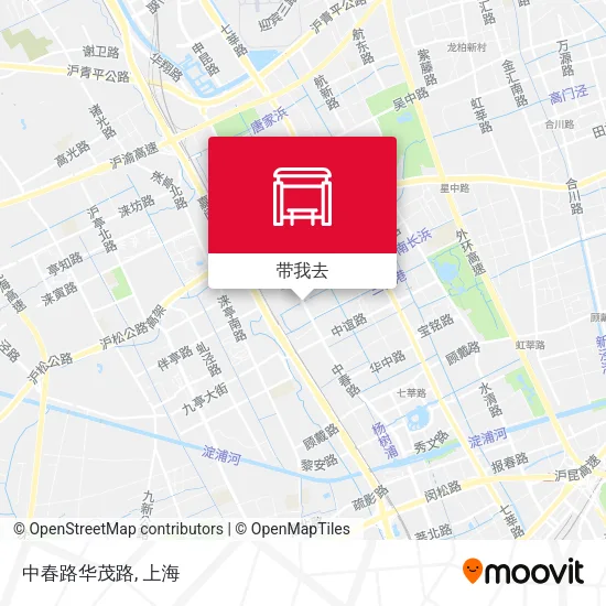 中春路华茂路地图