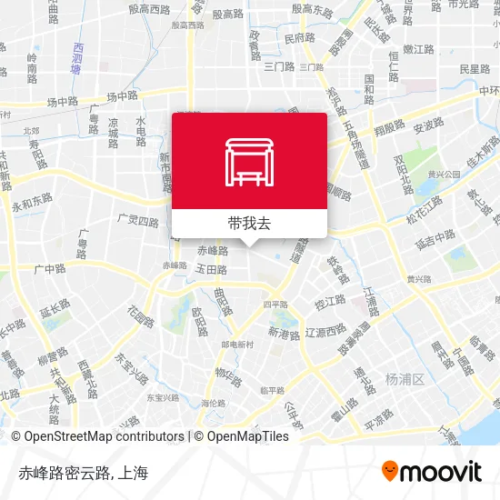 赤峰路密云路地图