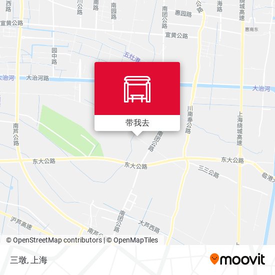 三墩地图