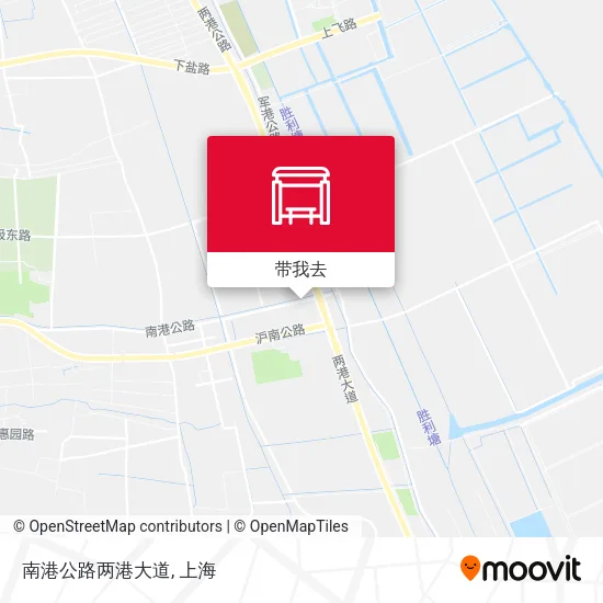 南港公路两港大道地图