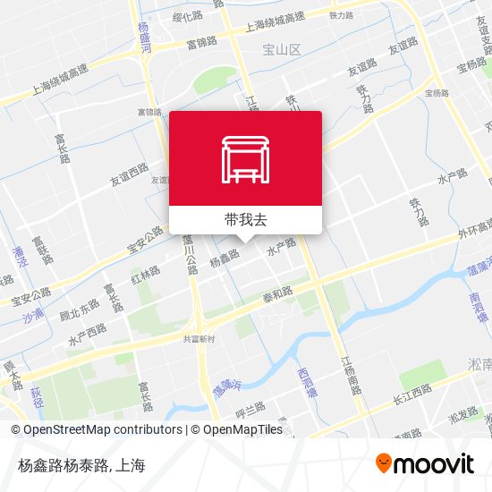 杨鑫路杨泰路地图