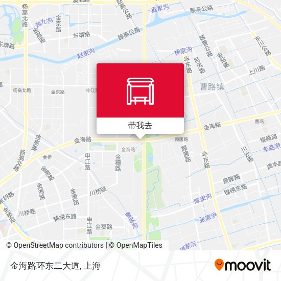 金海路环东二大道地图