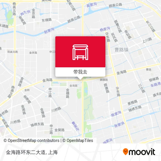 金海路环东二大道地图