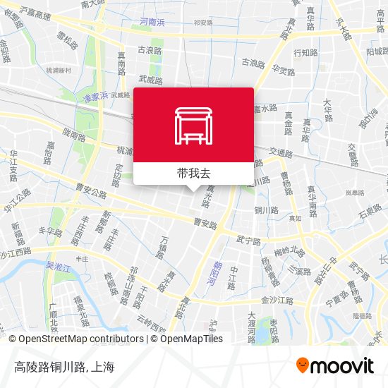 高陵路铜川路地图