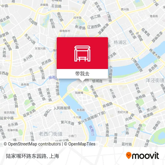 陆家嘴环路东园路地图