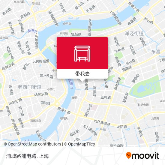 浦城路浦电路地图