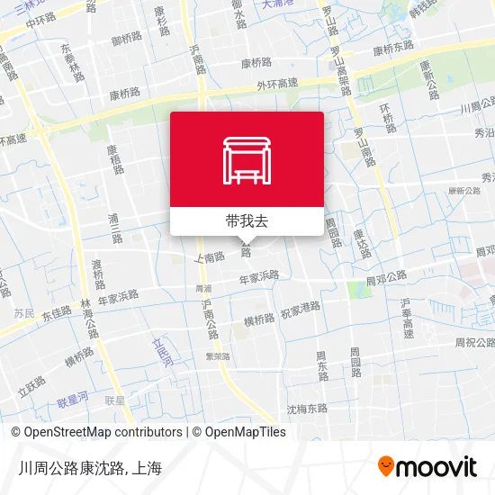 川周公路康沈路地图