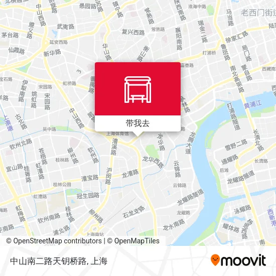 中山南二路天钥桥路地图