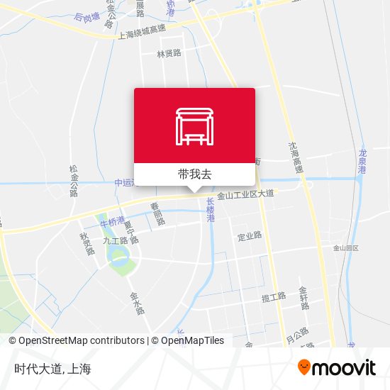 时代大道地图