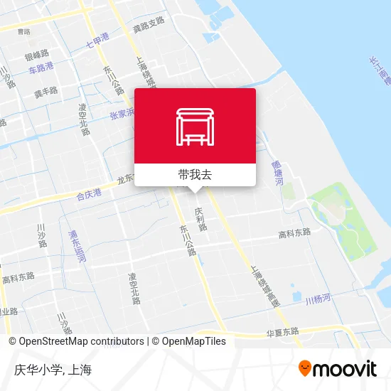 庆华小学地图