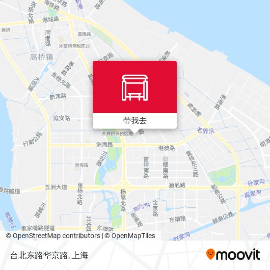 台北东路华京路地图