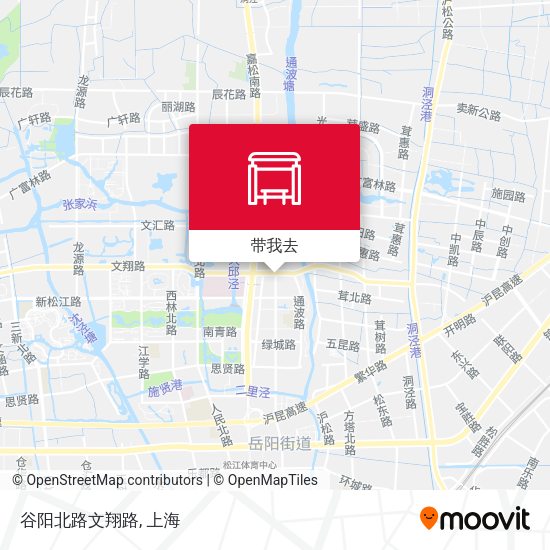 谷阳北路文翔路地图