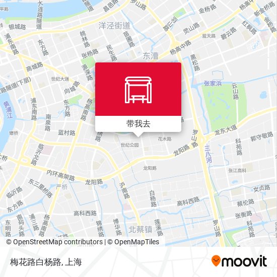 梅花路白杨路地图